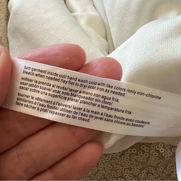 Eloquii Sequin Button Front Belted Jumpsuit - Picture 12 of 13